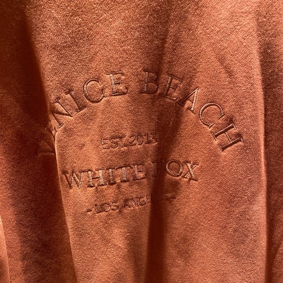 White fox Best of both oversized crew neck sweater - Picture 3 of 4